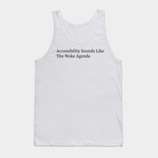 accessibility sounds like Tank Top